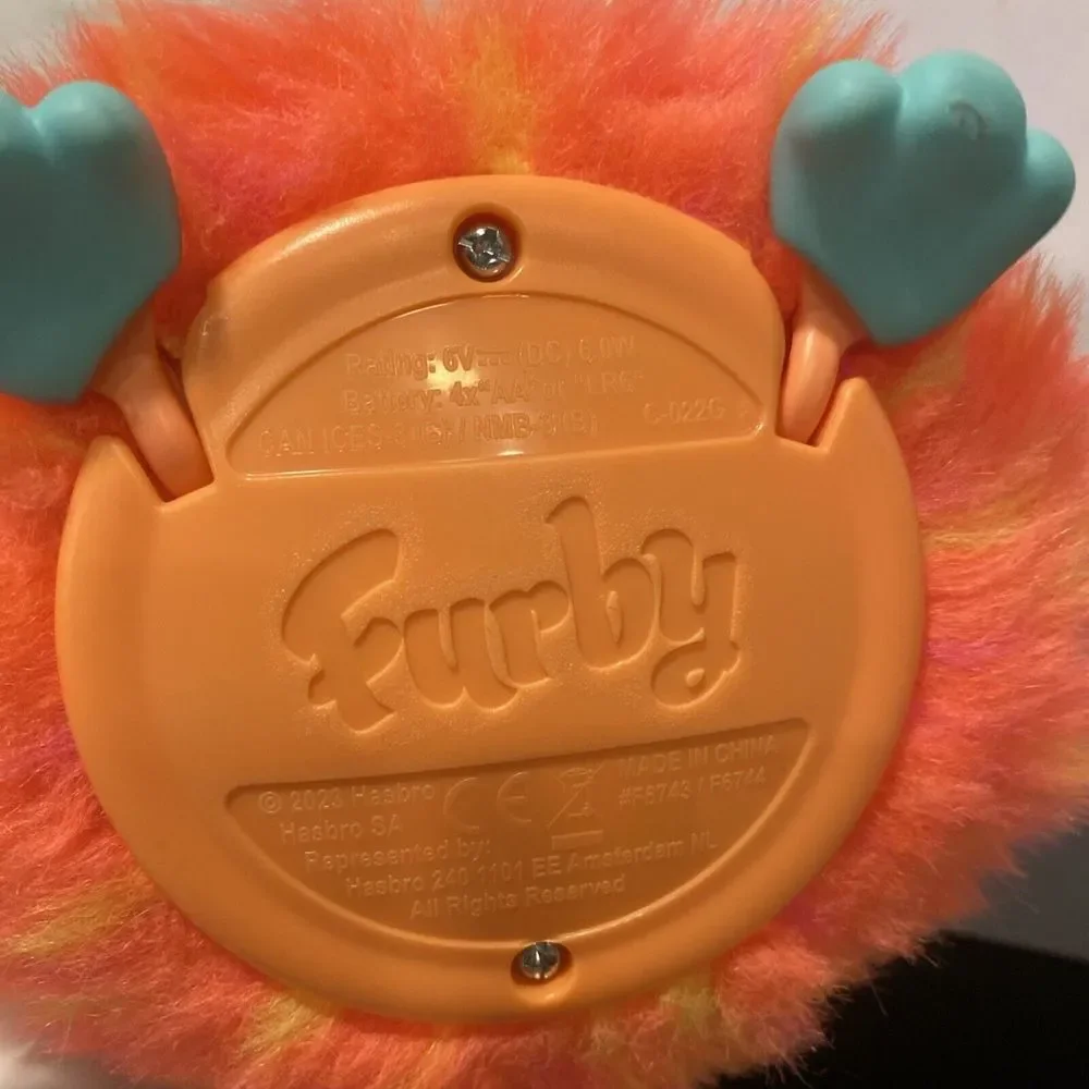 Furby Coral Interactive Plush‎ Toy No Accessories Tested Working
